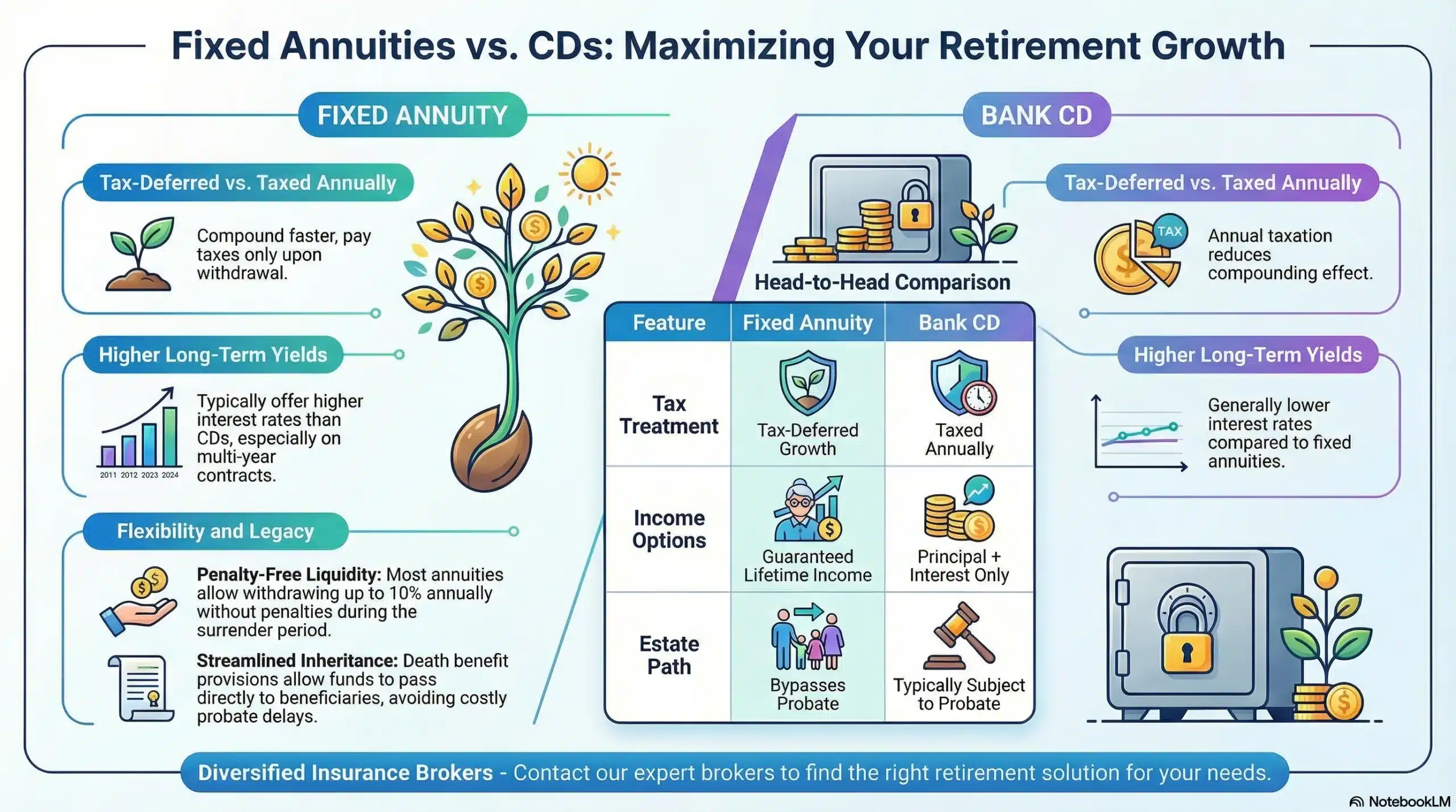 Fixed Annuities vs CDs