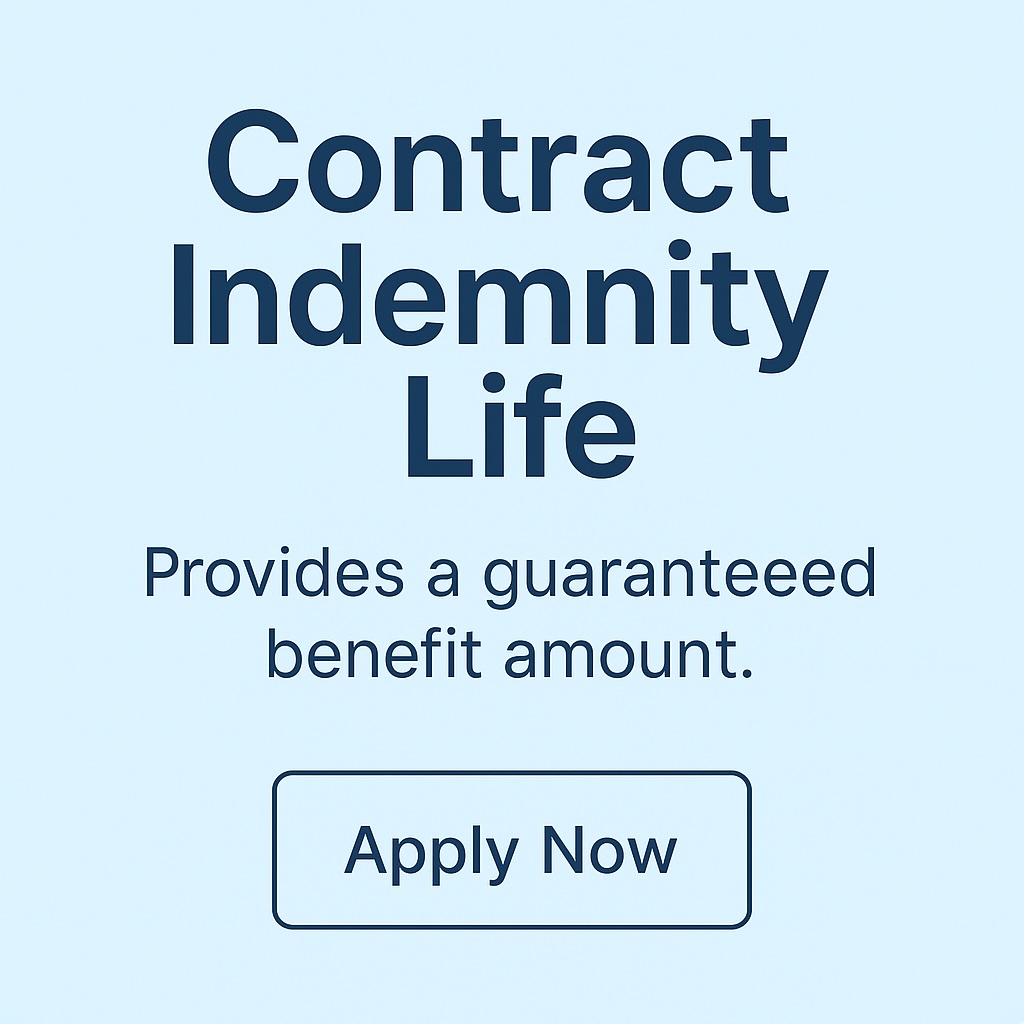 Contract Indemnity Life