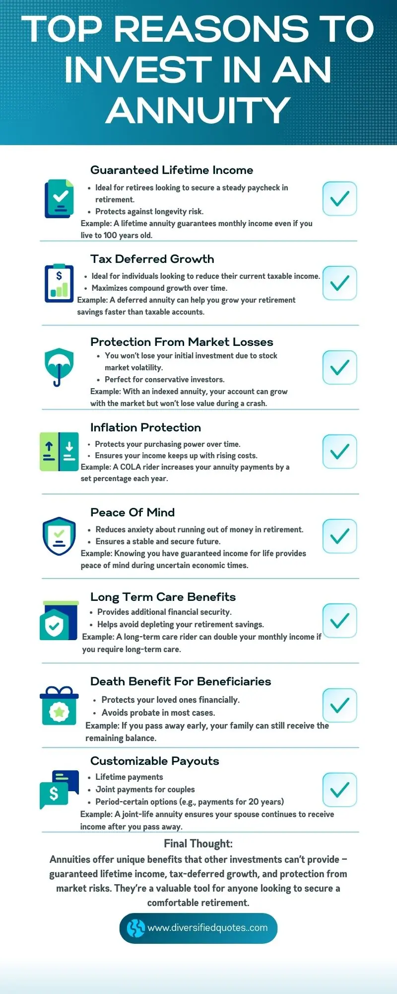 Top Reasons to Invest in an Annuity